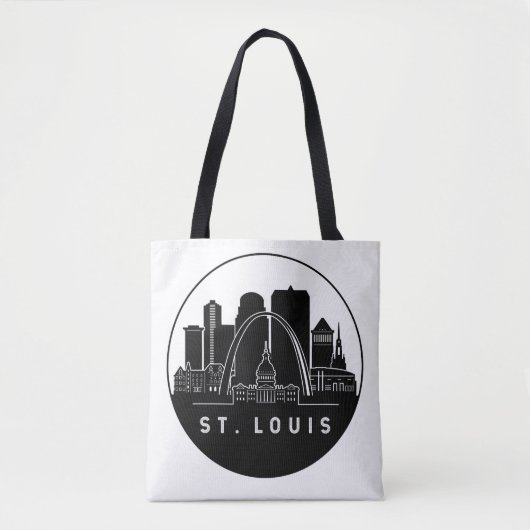 St. Louis Missouri Skyline Draagtas (Voorkant)