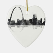 ST LOUIS, MISSOURI SKYLINE KERAMISCH ORNAMENT (Rechts)