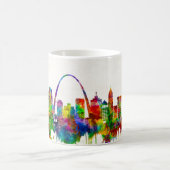 St. Louis Missouri Skyline Koffiemok (Center)