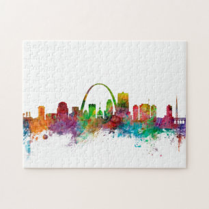 St Louis Missouri Skyline Legpuzzel