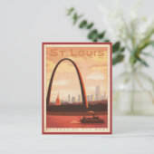 St. Louis, MO Briefkaart (Staand voorkant)