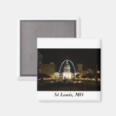 St Louis, MO Magneet (Voorkant / Achterkant)