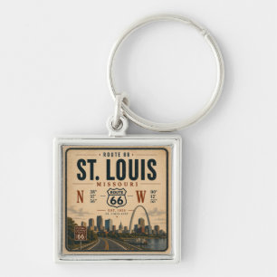 St Louis Route 66 Sleutelhanger