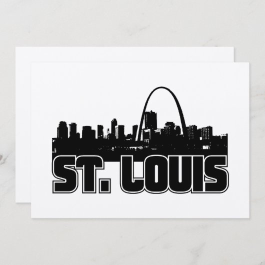 St. Louis Skyline (Voorkant / Achterkant)