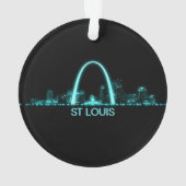 St Louis Skyline Ornament (achterkant)