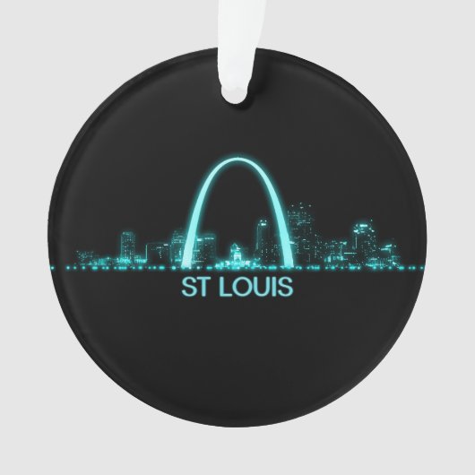 St Louis Skyline Ornament (voorkant)