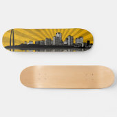 St. Louis Skyline Skateboard Deck (geel) (Horizontaal)