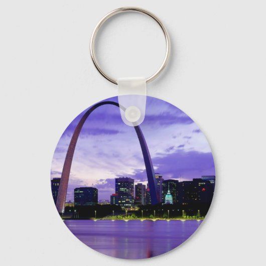St. Louis Skyline Sleutelhanger (Voorkant)