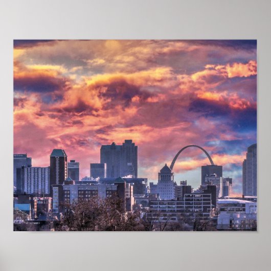 St. Louis Sunrise Poster (Voorkant)