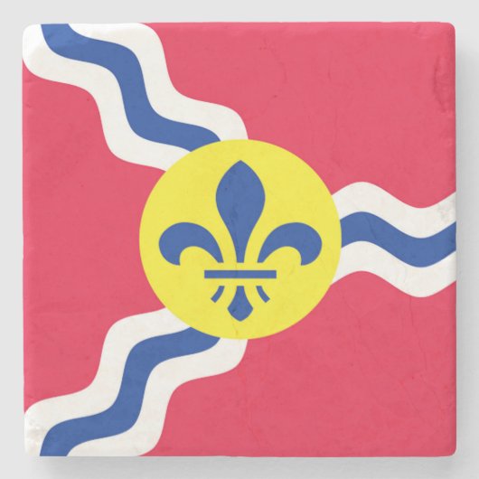 St. Louis, Vlag, Saint Louis Marble Onderzetters (Voorkant)