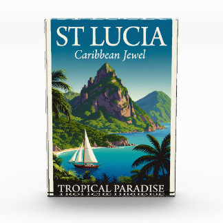 St Lucia Caribbean Jewel Fotoblokken