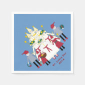 St. Lucia Day Kerstpapier servetten (Voorkant)