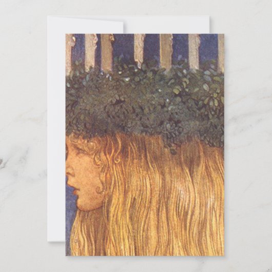 St Lucia John Bauer Kaart (Voorkant)