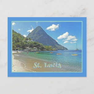 St. Lucia / Pitons Briefkaart