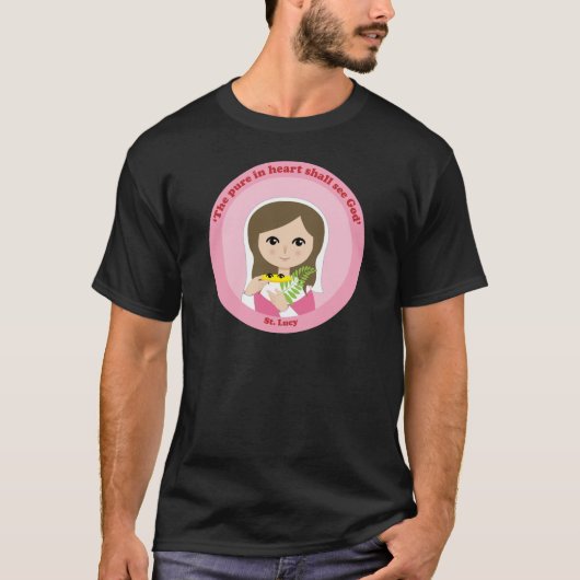 St. Lucy T-shirt (Voorkant)