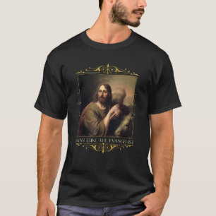 St Luke de Evangelist Gebed Patron Artiesten Catho T-shirt
