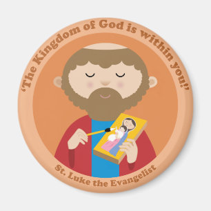 St. Luke de Evangelist Magneet