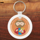 St. Luke de Evangelist Sleutelhanger (Voorkant)