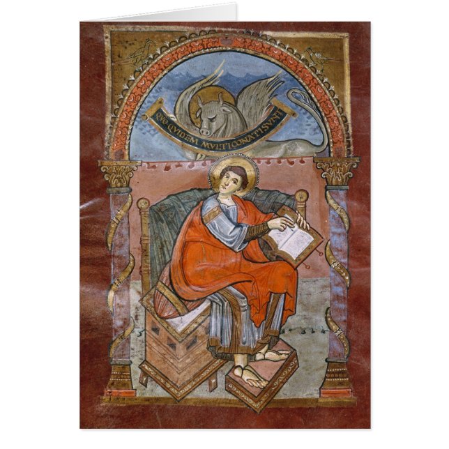 St Luke, de l'évangile de St Riquier (Devant)