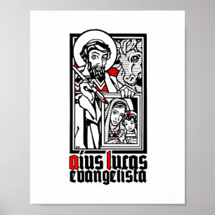St. Luke, Evangelist 8 x 10 inch afdrukken Poster