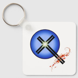 St. Luke Lutheran Kerk Herfst Sleutelhanger