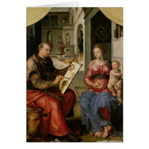 St Luke peignant la Vierge, c.1545