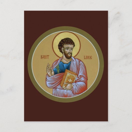 St. Luke Prayer Card Briefkaart (Voorkant)