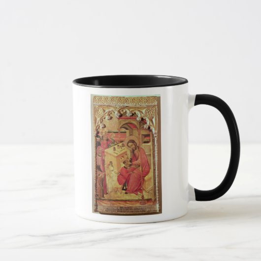 St. Luke, werkzaam op het hoofd van een Man, c.140 Mok (Rechts)