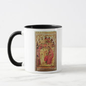 St. Luke, werkzaam op het hoofd van een Man, c.140 Mok (Links)