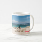St Maarten Caribbean Beach Mug (Devant droit)
