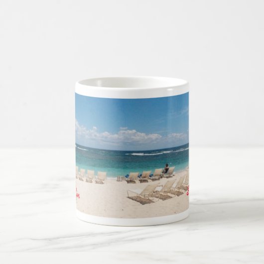 St Maarten Caribbean Beach Mug (Centre)