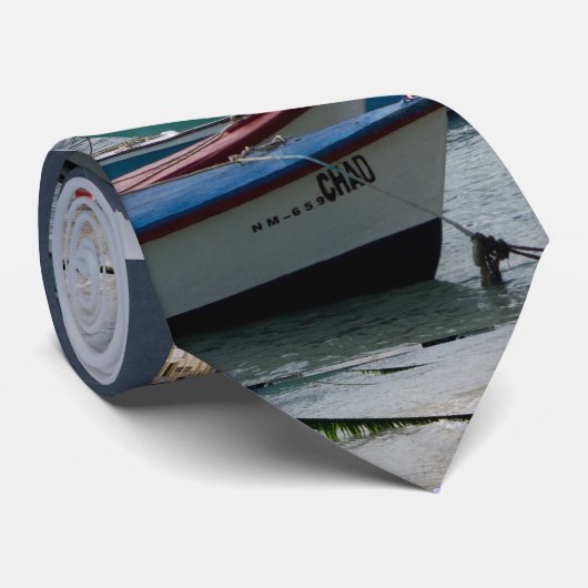 St. Maarten Harborside Stropdas (Opgerold)