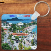 St. Maarten - Marigot Bay Sleutelhanger (Achterkant)