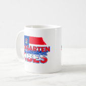 St. Maarten vibes Caribbean island flag mug (Devant gauche)