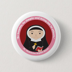 St. Madeleine Sophie Barat Ronde Button 5,7 Cm