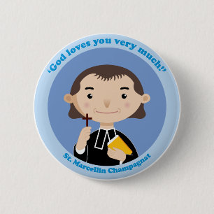 St. Marcellin Champagnat Ronde Button 5,7 Cm