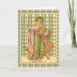 St. Marcus de Evangelist (RLS 09) Lege Groet Kaart