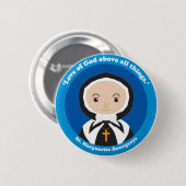 St. Margaret Bourgeoys Ronde Button 5,7 Cm (Voorkant /achterkant)