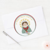 St. Margaret Clitherow Ronde Sticker (Envelop)