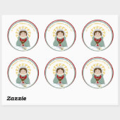 St. Margaret Clitherow Ronde Sticker (Vel)
