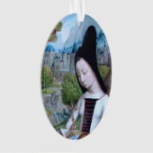 St. Margaret d'Antioche (détail; M 070) Acrylique (devant)