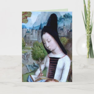 St. Margaret d'Antioche (détail; M 070) Carte