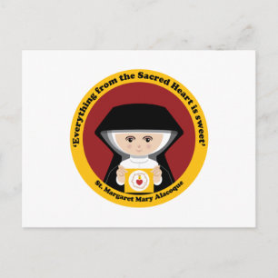 St. Margaret Mary Alacoque Briefkaart