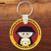 St. Margaret Mary Alacoque Sleutelhanger (Voorkant)