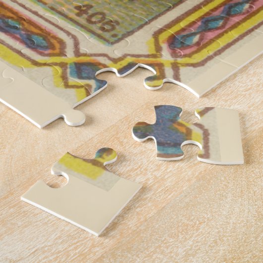 St. Margaret met Dragon en reurrection Banner Legpuzzel (Zijkant)