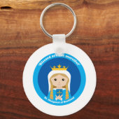 St. Margaret van Schotland Sleutelhanger (Voorkant)