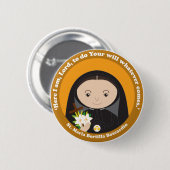 St. Maria Bertilla Boscardin Ronde Button 5,7 Cm (Voorkant /achterkant)