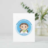 St. Maria Goretti Briefkaart (Staand voorkant)