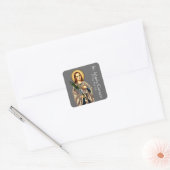 St. Maria Goretti Square Sticker (Envelop)