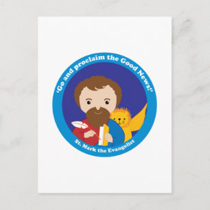 St. Mark de Evangelist Briefkaart